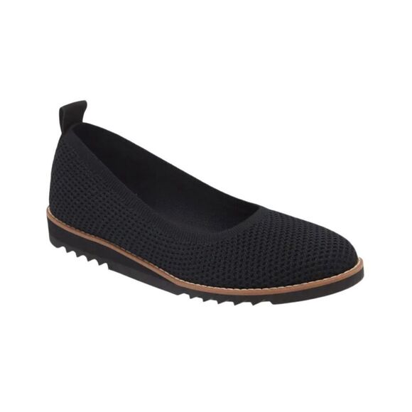 Eileen Fisher Etta Knit Slip-On Wedge Flat Shoe Size 7 - Picture 3 of 11